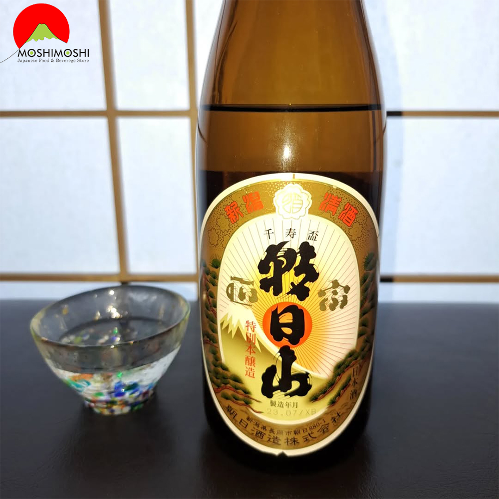 Cách Uống Rượu Sake Asahiyama Senjyuhai 720ml Nhật Bản ở nhiệt độ phòng