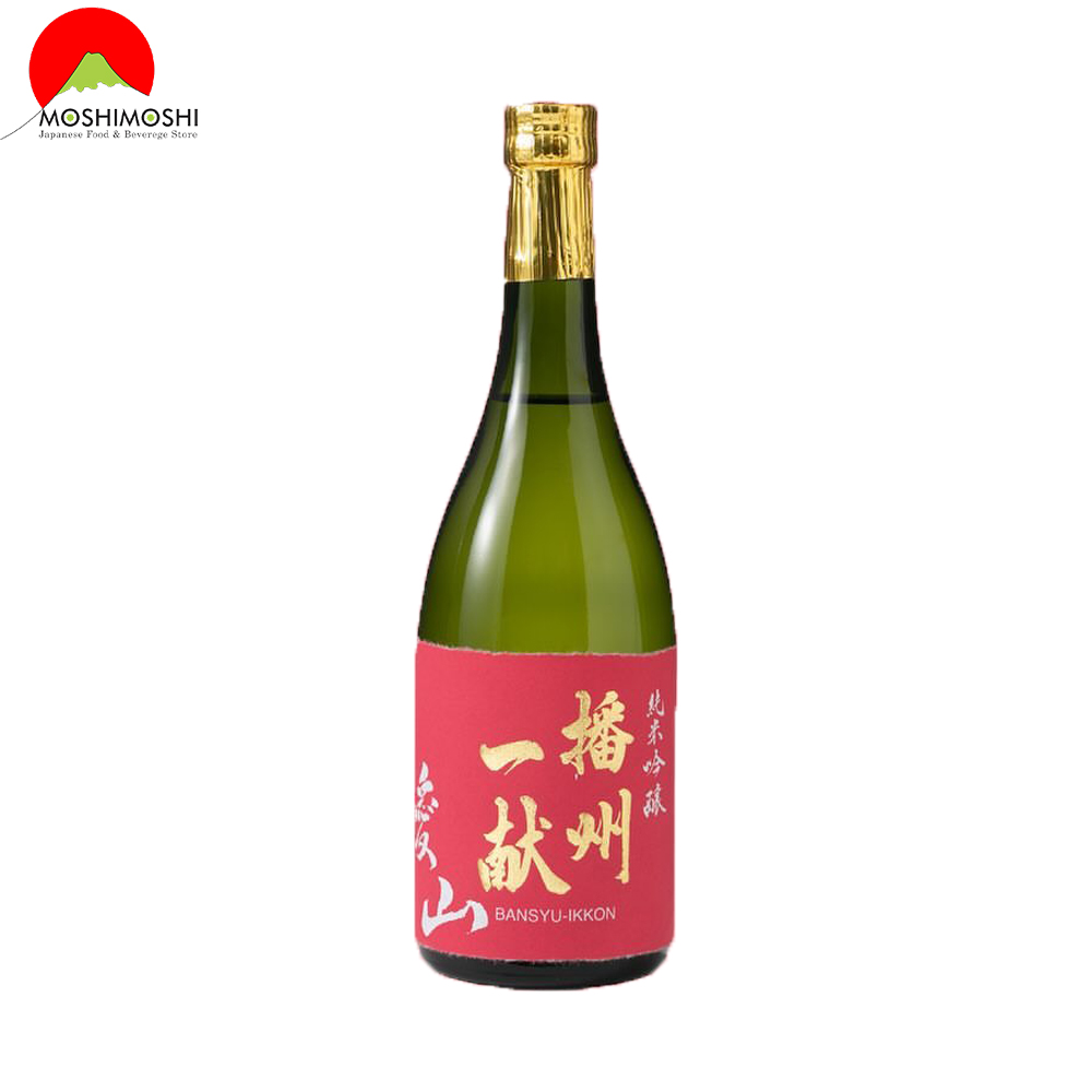 Rượu Sake Banshu Ikkon Junmai Ginjo Aiyama 720ml Nhật Bản