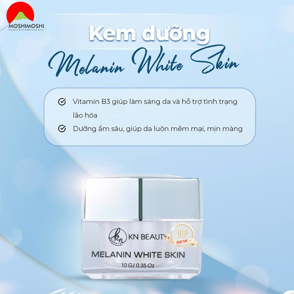 Kem dưỡng trắng ngừa nám Melanin White Skin KN Beauty