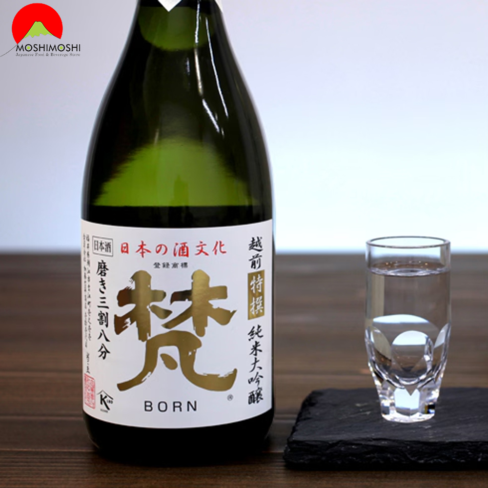 Cách Uống Rượu Sake Born Tokusen Junmai Daiginjo ở nhiệt độ phòng