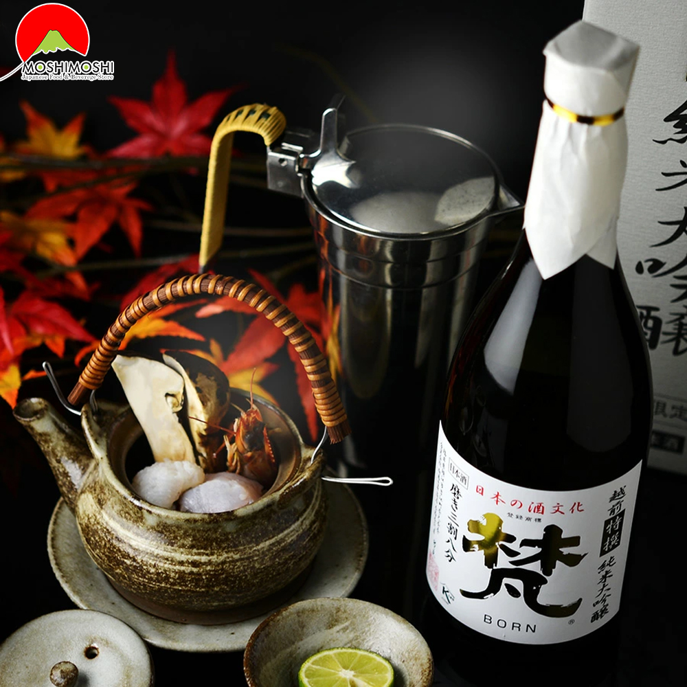 Rượu Sake Born Tokusen Junmai Daiginjo 720ml Nhật Bản