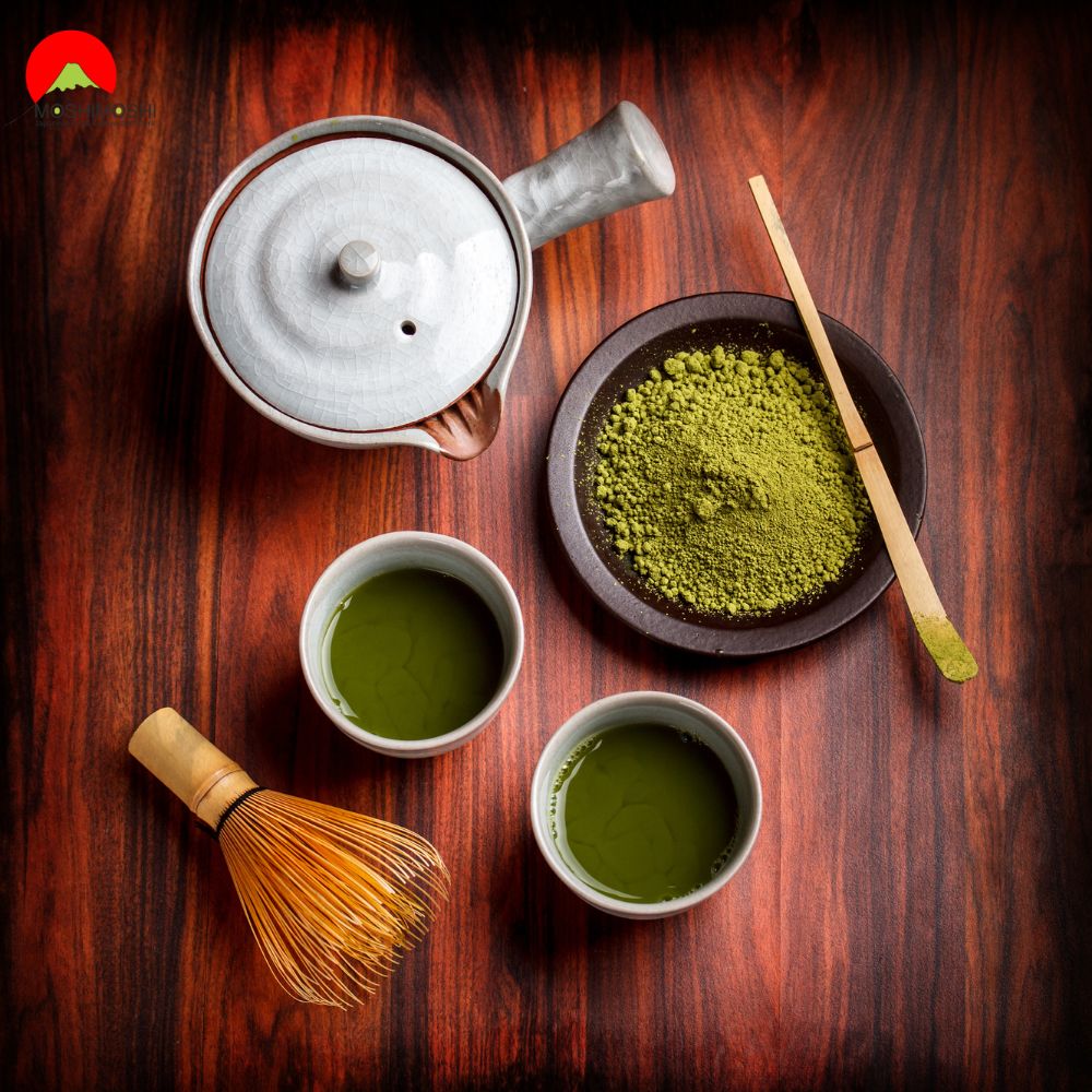 Bột trà xanh Nhật Bản Funmatsu Ryokucha