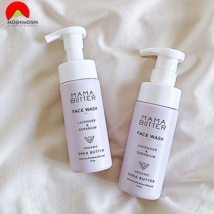 Sữa rửa mặt tạo bọt Mama Butter Nhật Bản chứa thành phần thiên nhiên