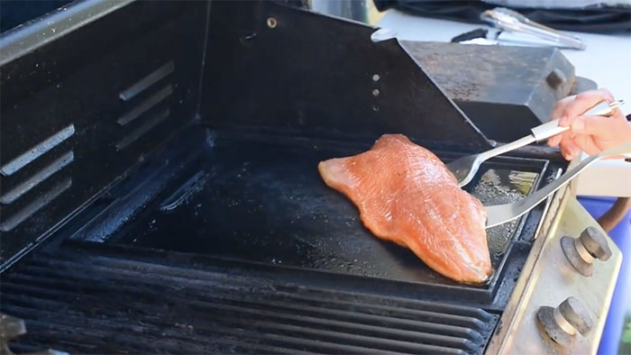 cách làm cá hồi nướng sốt miso