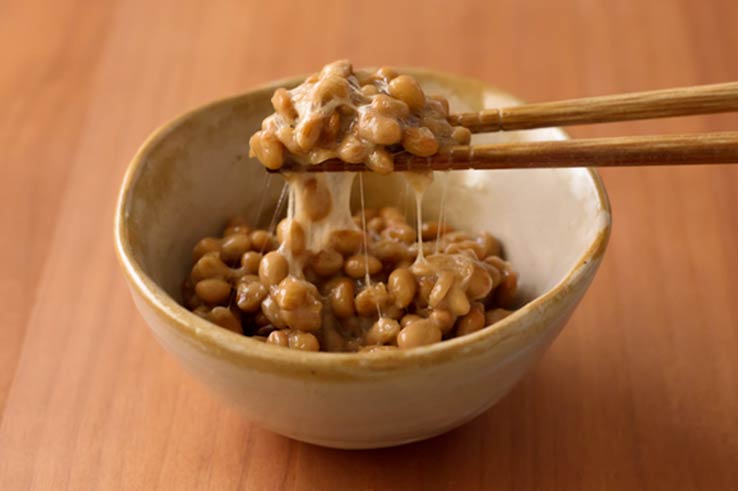 Men làm Natto Đậu tương lên men | Men Bacillus natto