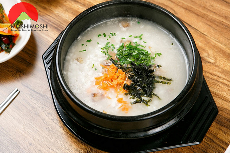 cháo rong biển cho con ăn dặm