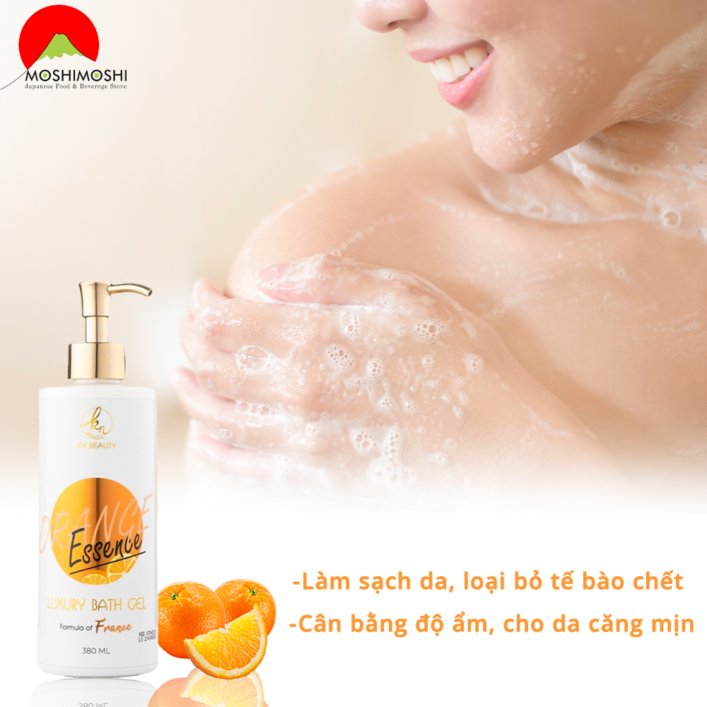 Công Dụng Sữa Tắm Tinh Chất Cam KN Beauty