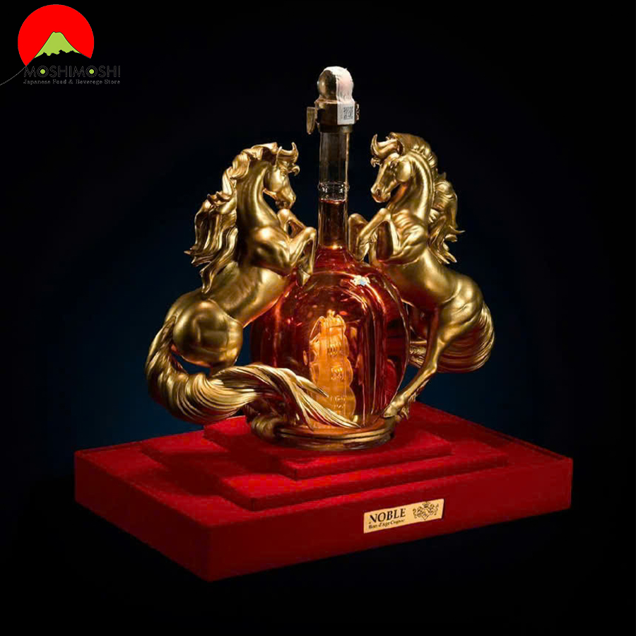 Rượu Ngựa Song Mã Ôm Châu Noble Cognac chứa rượu ngoại quý