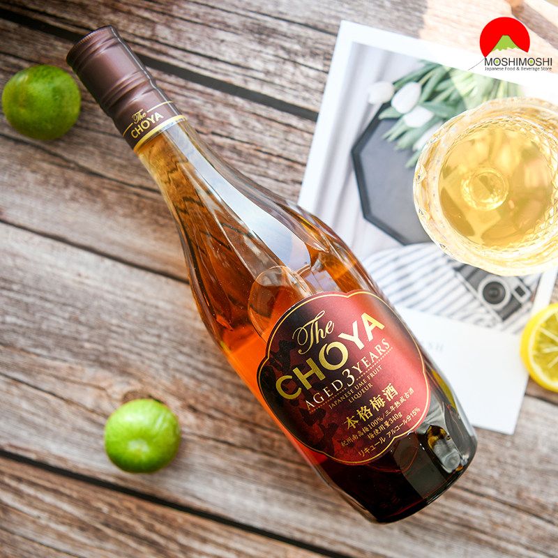 Rượu biếu tết 2025 rượu mơ Choya Aged 3 năm