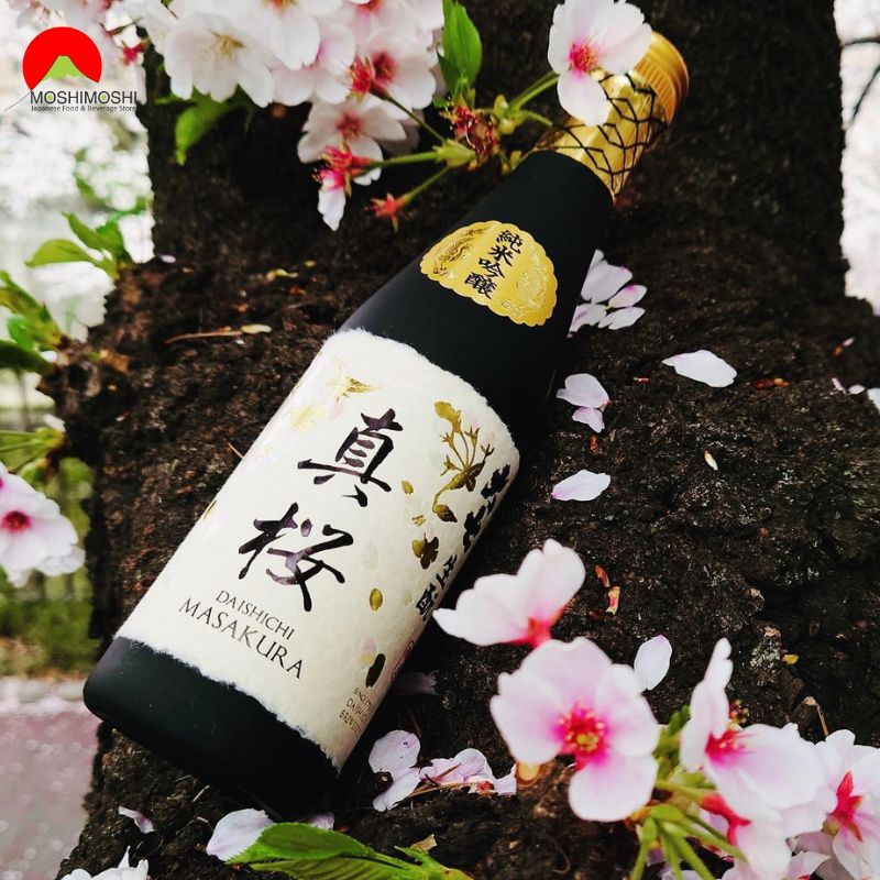 Rượu biếu tết 2025 Sake Junmai Daiginjo Daishichi Masakura