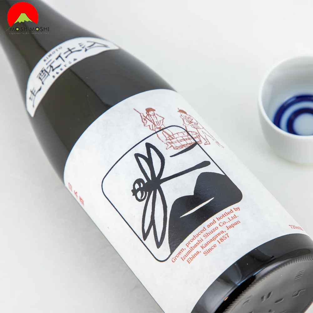 Cách Uống Rượu Sake Izumibashi Black Dragonfly Junmai ở nhiệt độ phòng