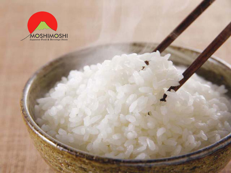 hạt cơm mềm dẻo từ gạo Nhật
