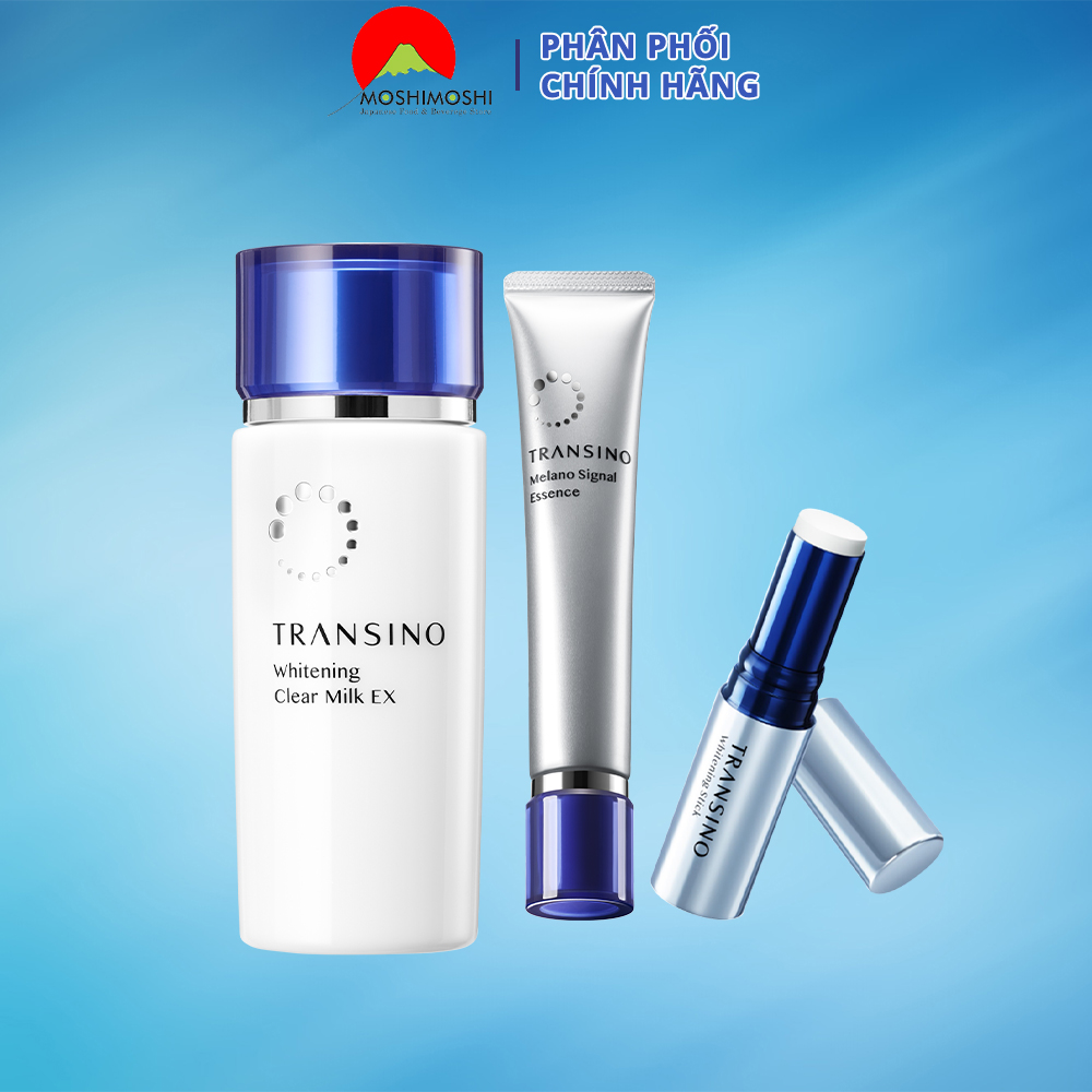 Combo Dưỡng Trắng Toàn Diện TRANSINO Nhật Bản