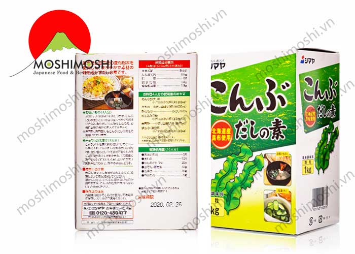 Bột nêm Kombu Dashi Karyu Shimaya