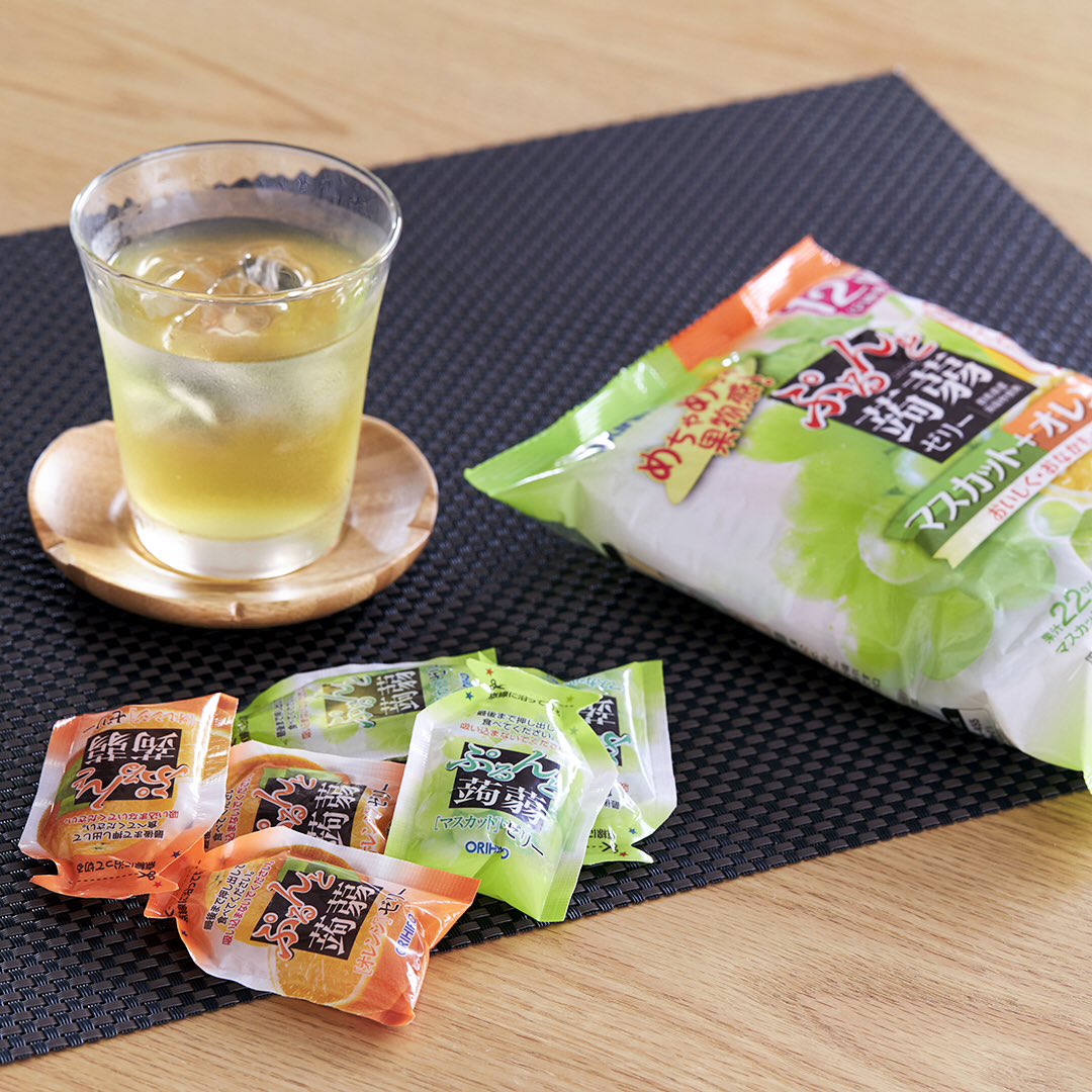 Thạch Orihiro Nho Cam 12 Gói