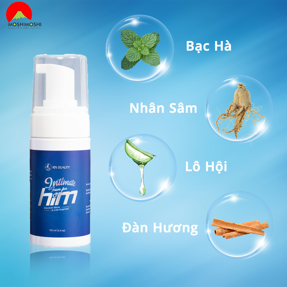 Thành Phần Có Trong Bọt Vệ Sinh Nam Giới Intimate Foam For Him