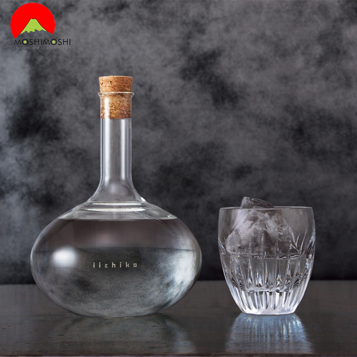 Cách uống rượu Iichiko Furasuko 720ml Nhật Bản với đá lạnh