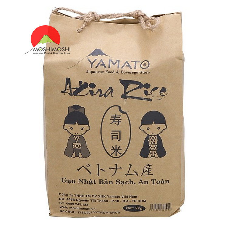 Gạo Nhật Akira rice 2kg