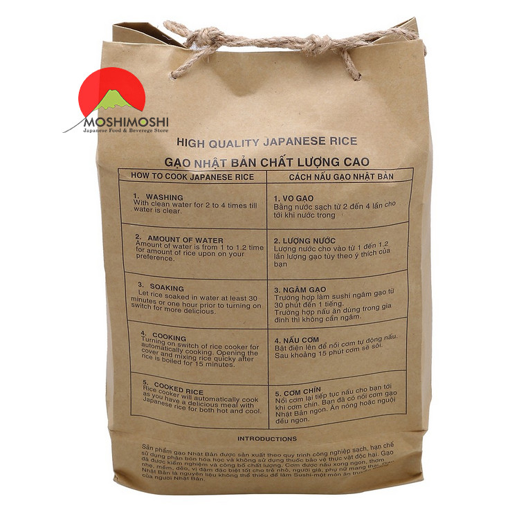 Gạo Nhật sạch an toàn, chất lượng