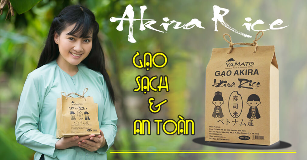 Gạo Nhật Akira Rice và tiêu chí  “4 không” 