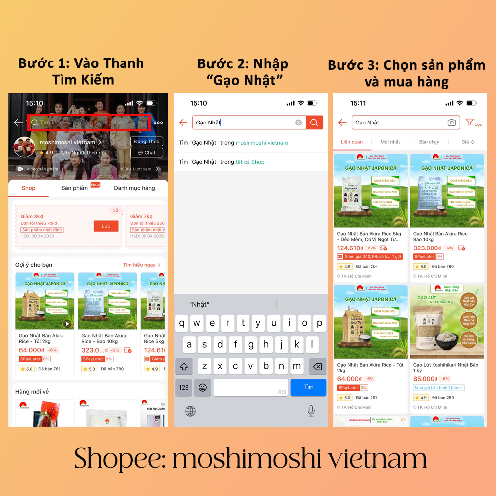 Gạo Nhật Akira Rice Mua Ở Shopee