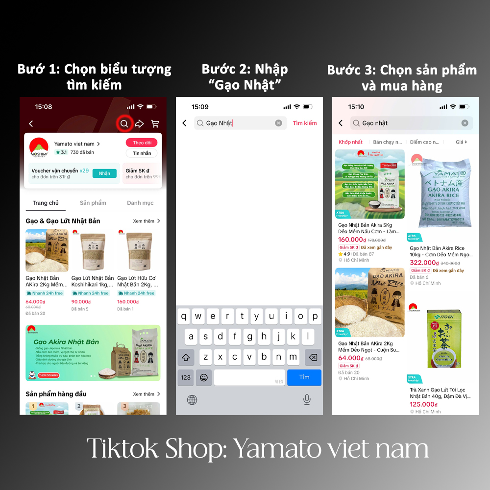 Gạo Nhật Akira Rice Mua Ở Tiktok shop