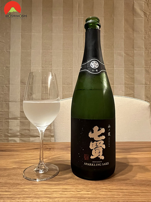 Rượu sake Shichiken Sparkling Yamano Kasumi Nhật Bản