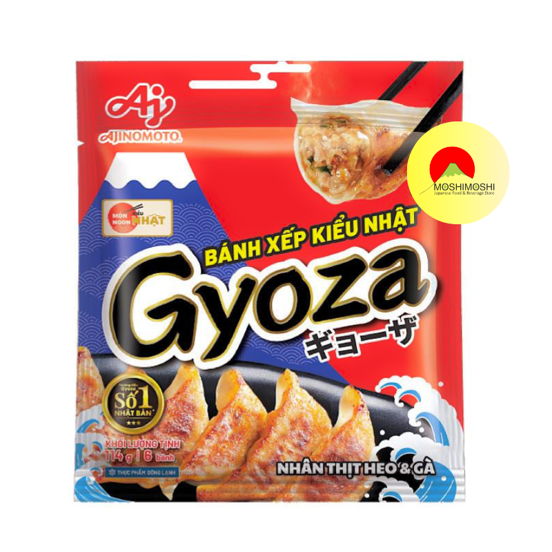 Bánh xếp kiểu Nhật Gyoza nhân thịt Heo và Gà