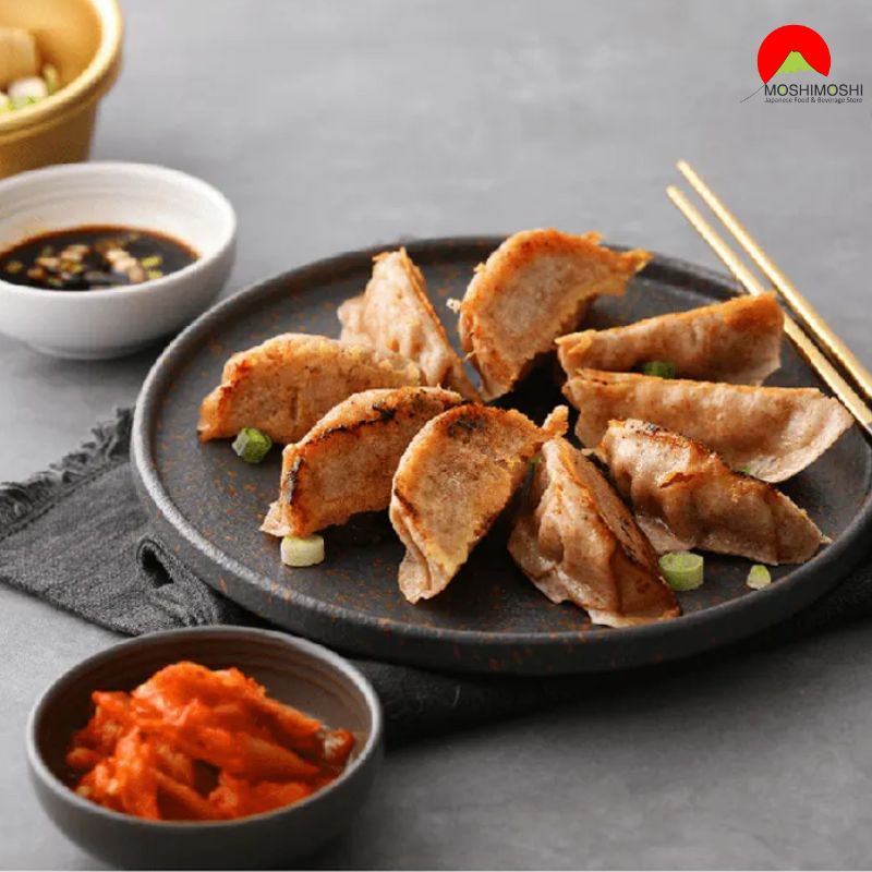 Đặc điểm của Bánh xếp kiểu Nhật Gyoza nhân thịt Heo và Gà