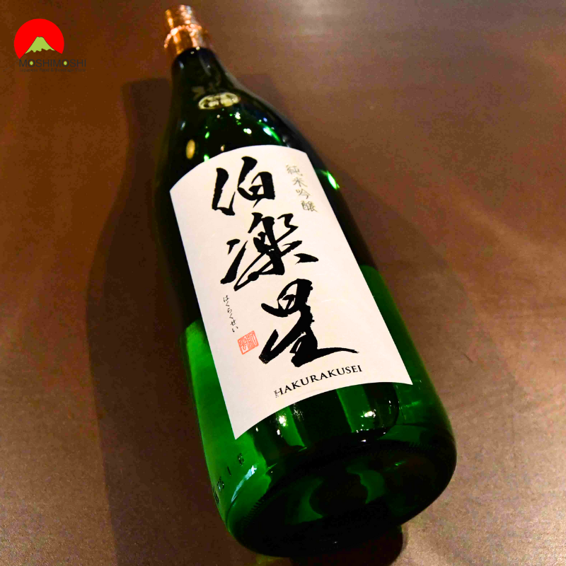 Sake Hakurakusei Junmai Ginjo