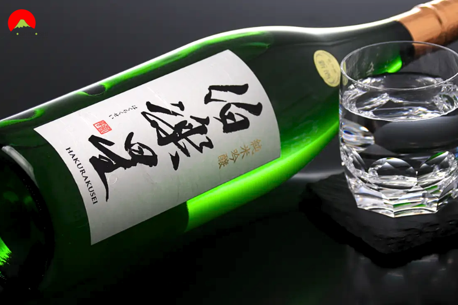 Sake Hakurakusei Junmai Ginjo