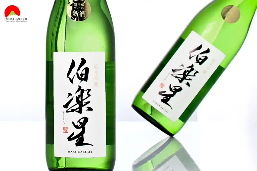 Sake Hakurakusei Junmai Ginjo