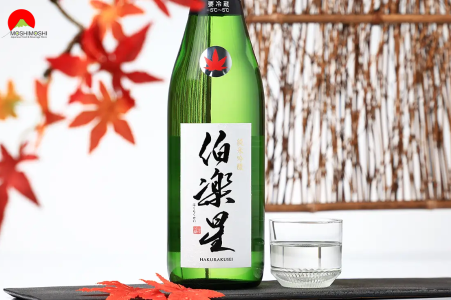 Sake Hakurakusei Junmai Ginjo