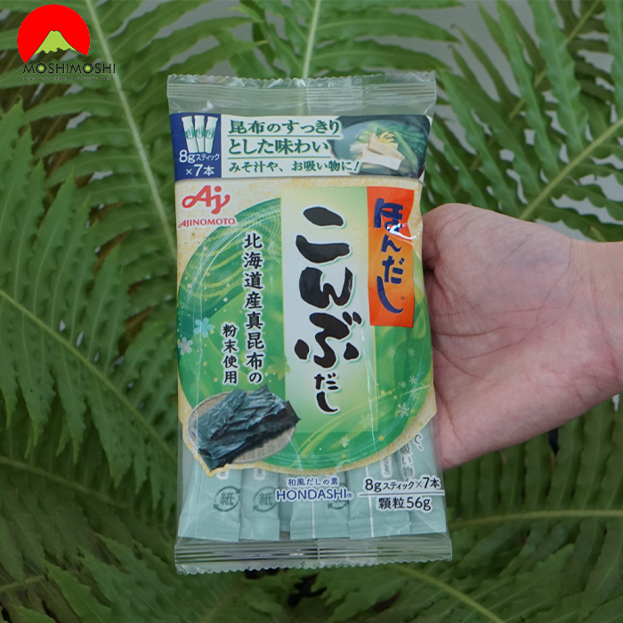 Hạt nêm tảo bẹ Kombu Ajinomoto làm từ thành phần nào?
