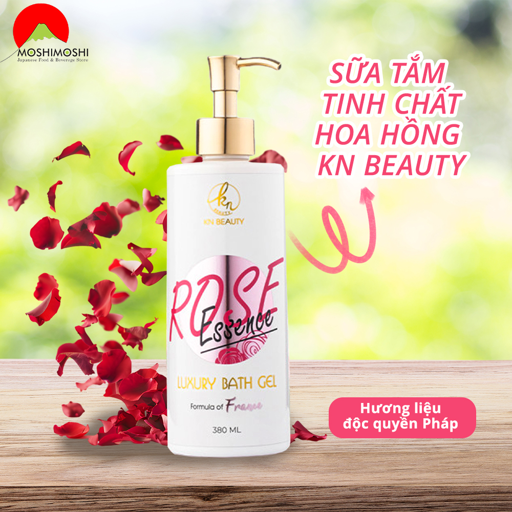 Sữa Tắm Tinh Chất Hoa Hồng KN Beauty Luxury Bath Gel Rose Essence