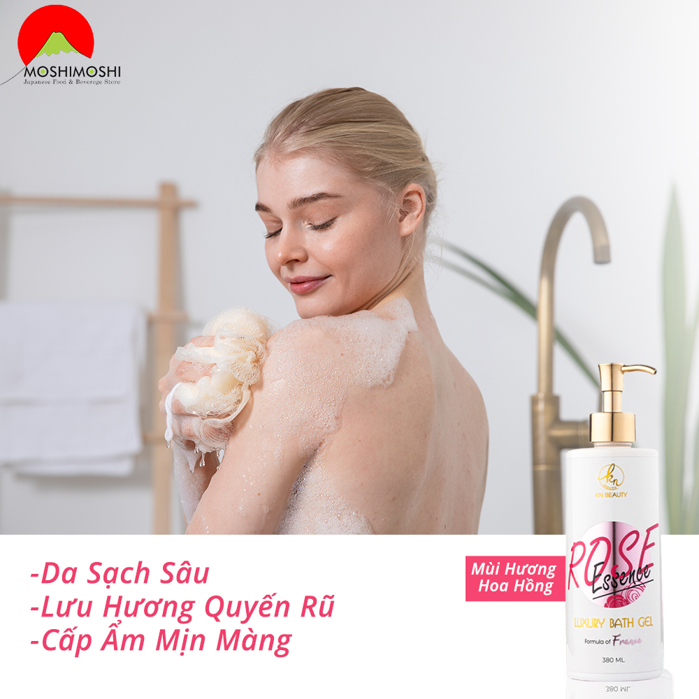 Công Dụng Sữa Tắm Tinh Chất Hoa Hồng KN Beauty