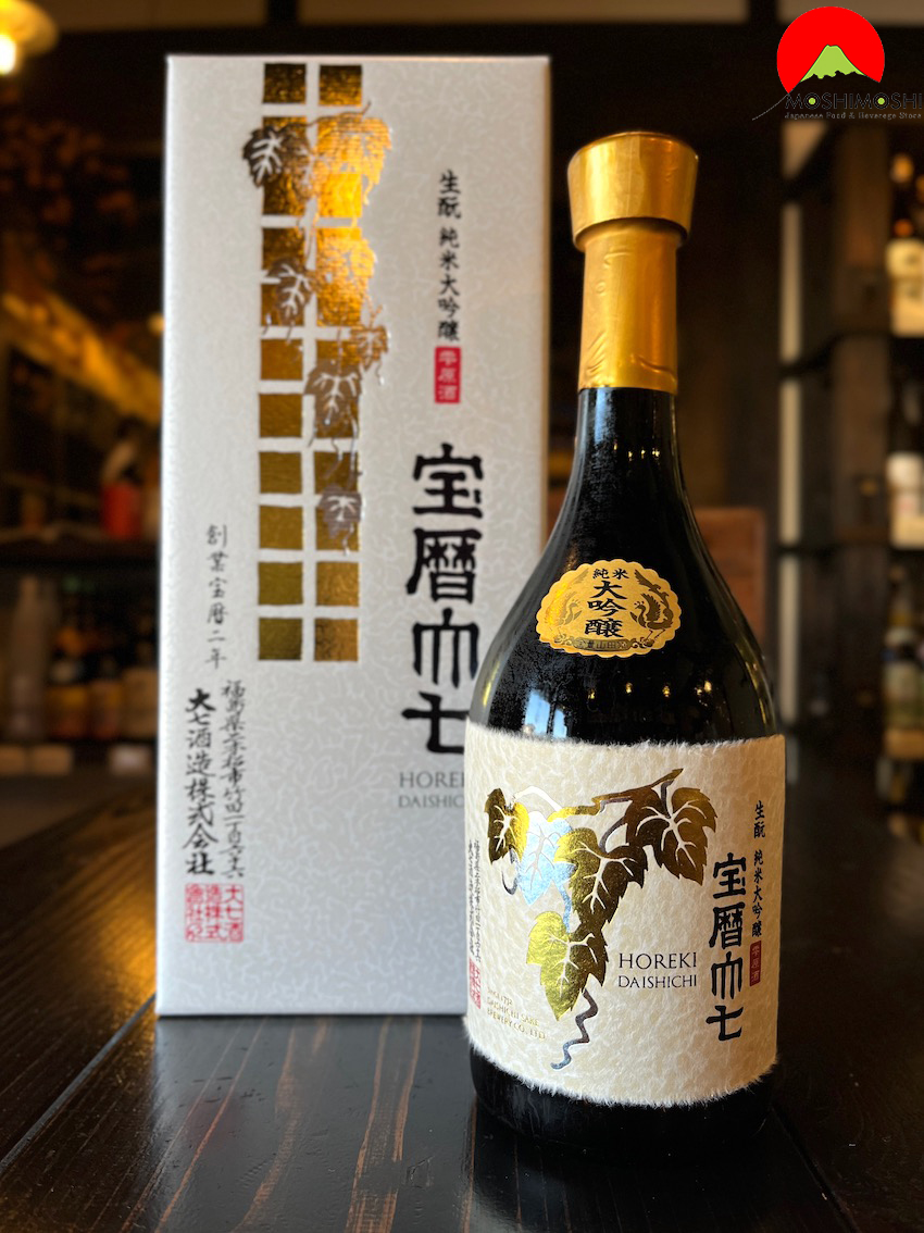 Rượu Sake Junmai Daiginjo Daishichi Horeki 720ml từ Nhật Bản