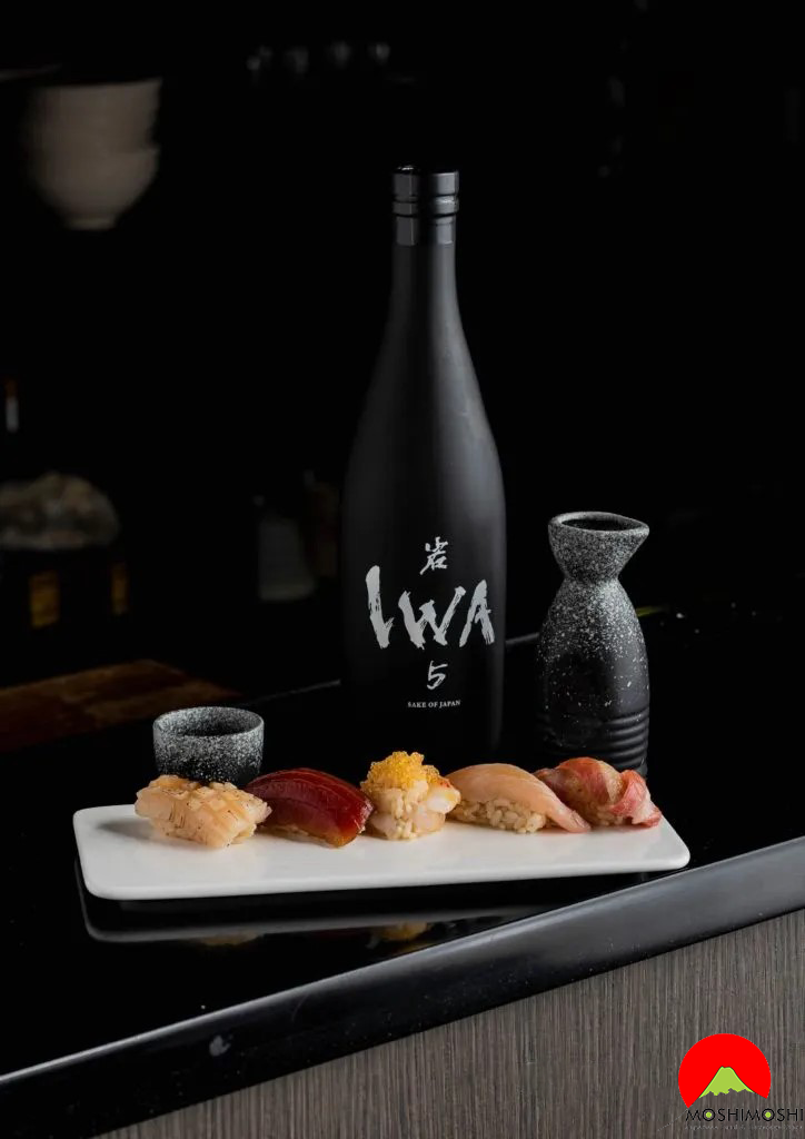 Rượu Sake Iwa 5 Assemblage 3 Junmai Daiginjo