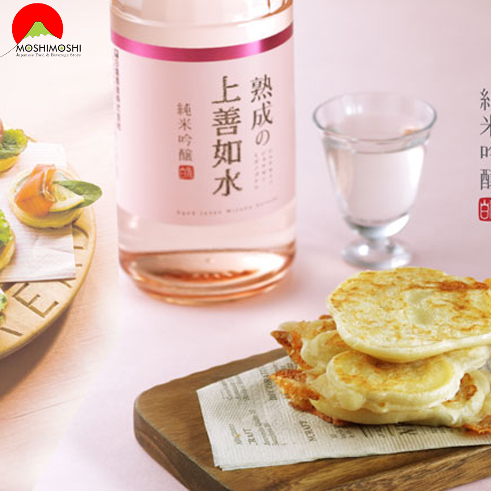 Cách Uống Rượu Sake Jukusei Jozen 720ml ở nhiệt độ phòng