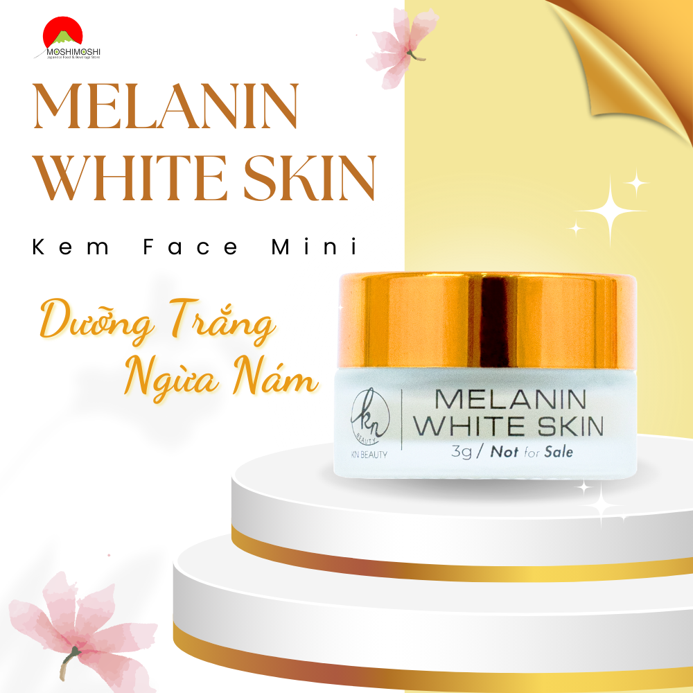 Kem Face Mini – Melanin White Skin KN Beauty