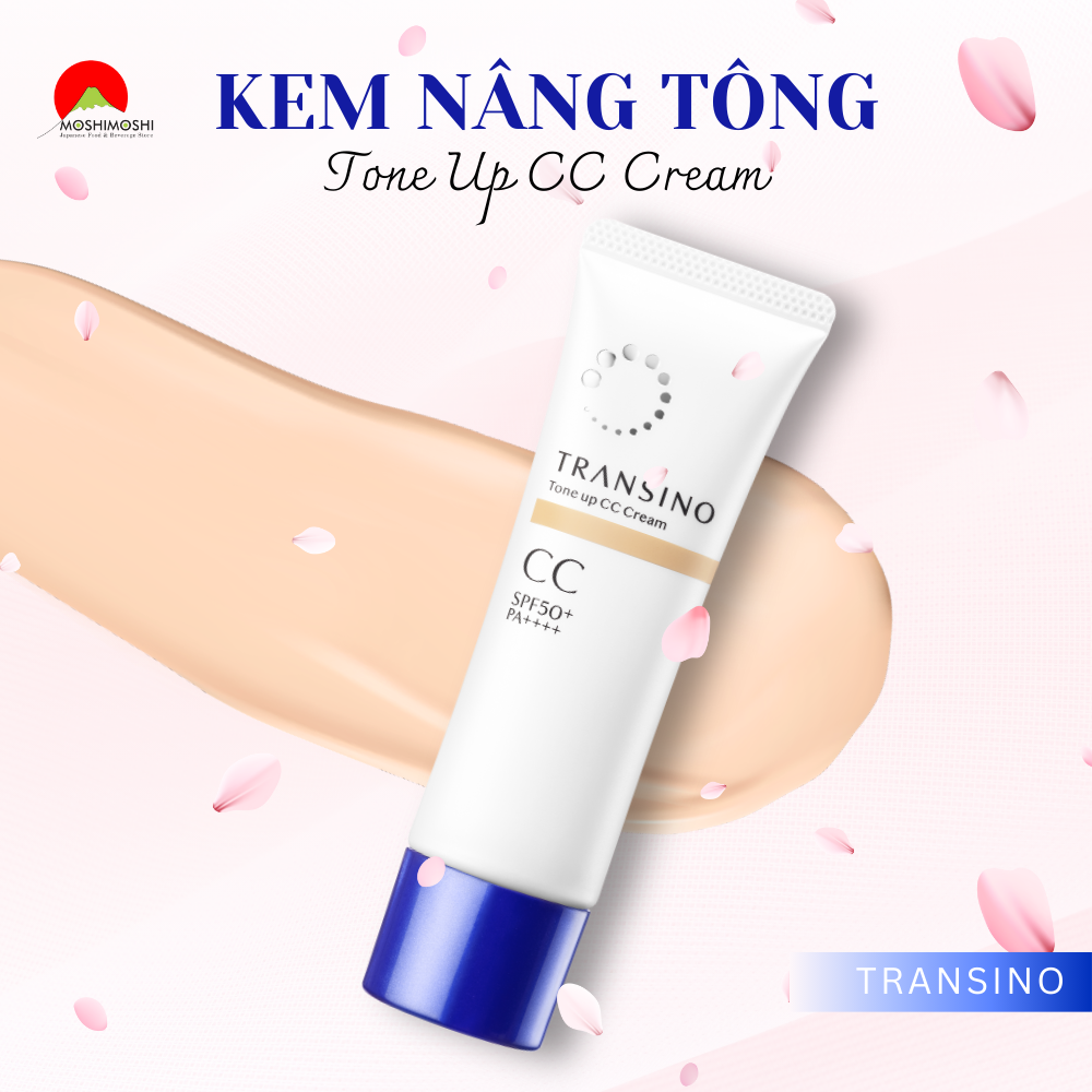 Kem nâng tông TRANSINO Tone Up CC Cream