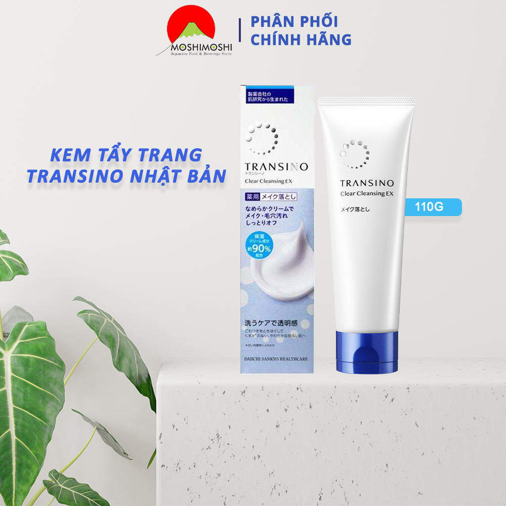 Kem Tẩy Trang TRANSINO Clear Cleansing EX Nhật Bản