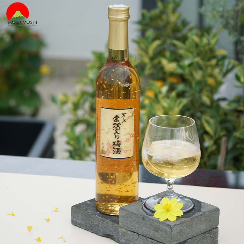 Rượu Mơ Vảy Vàng Kikkoman Umeshu Gold