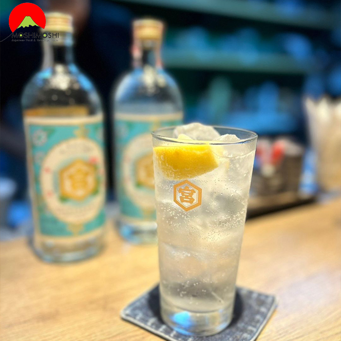 Uống rượu Kinmiya Shochu Nhật Bản ngon
