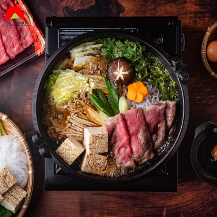 Nước súp Lẩu Sukiyaki Nhật Bản