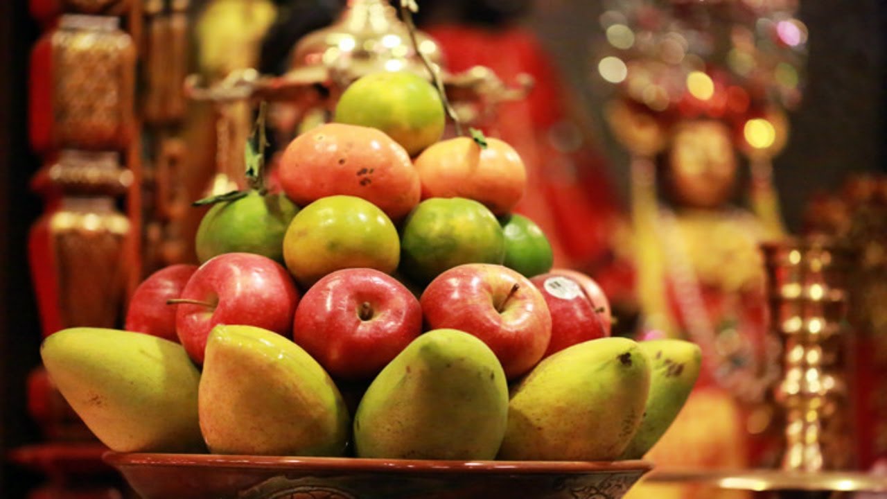 Mâm ngũ quả ngày Tết