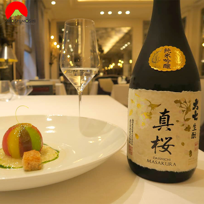Cách uống rượu sake Junmai Daiginjo Daishichi Masakura ngon bạn nên thử