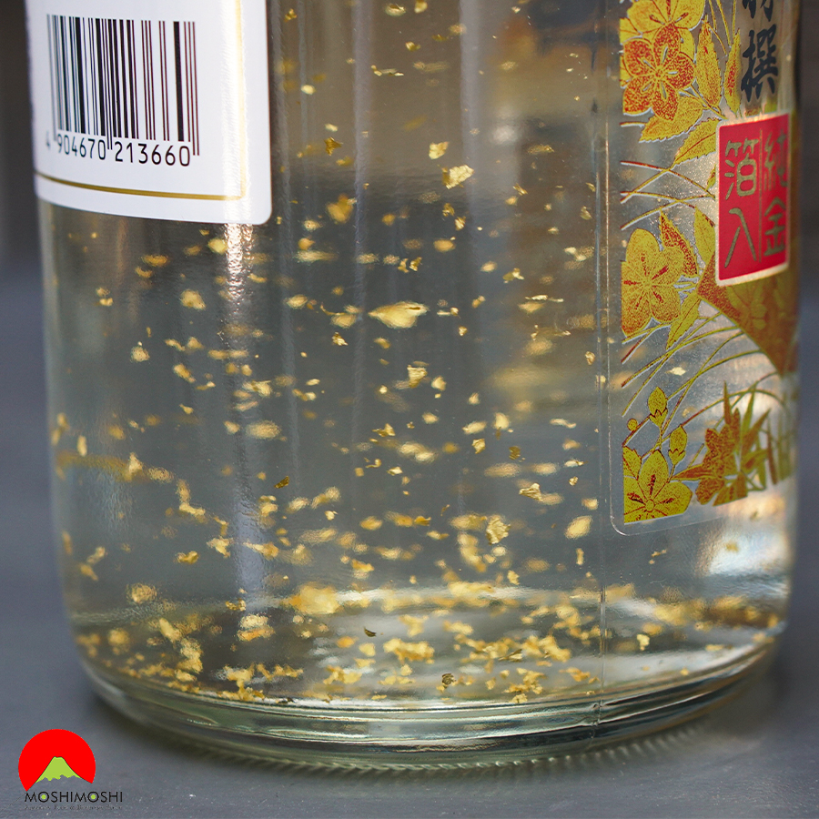 Rượu sake vảy vàng Nhật Bản làm rượu tặng tết