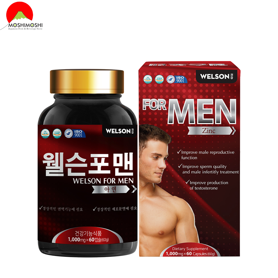 Viên uống tăng cường sinh lý cho nam giới Welson For Men