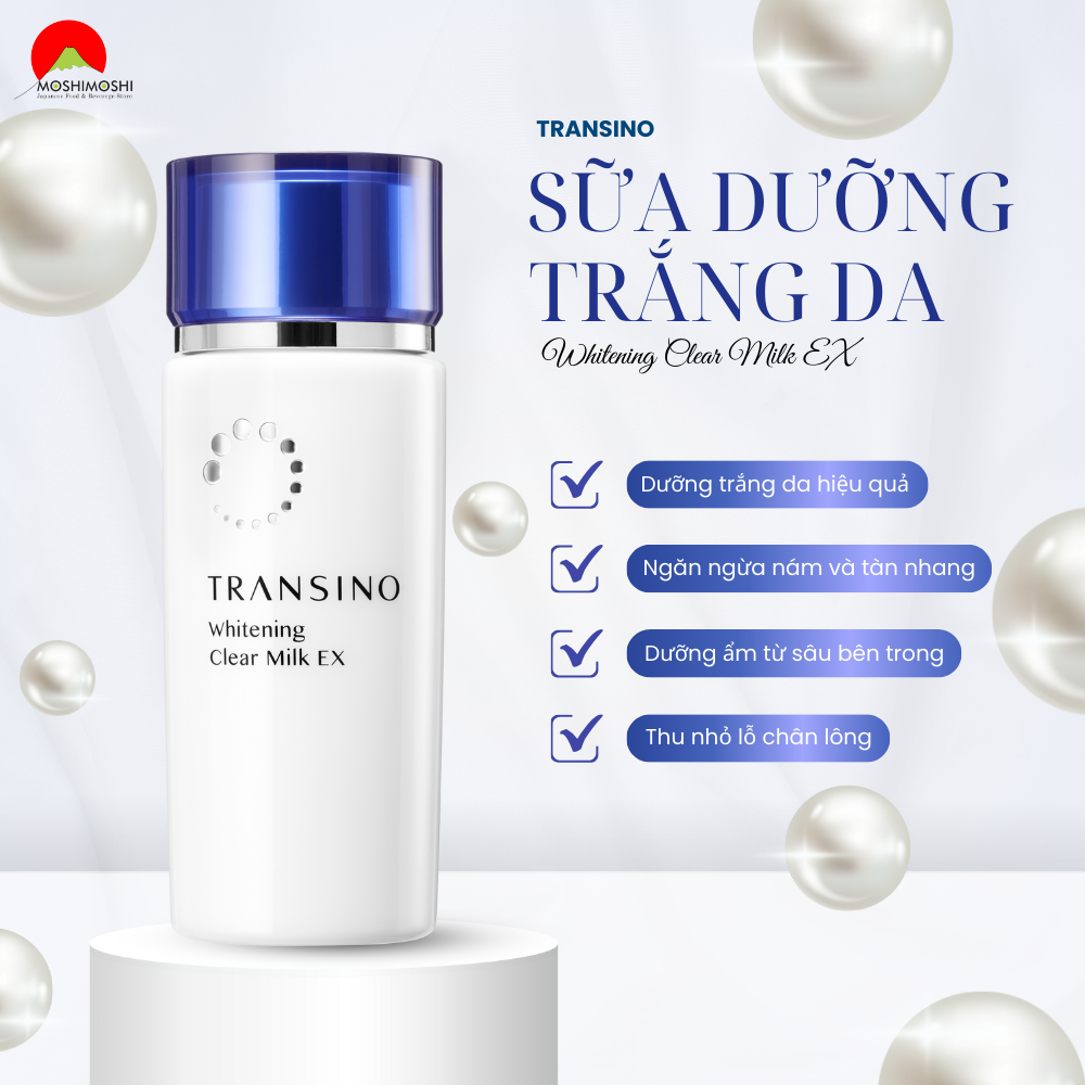 Sữa dưỡng trắng da Transino Whitening Clear Milk EX